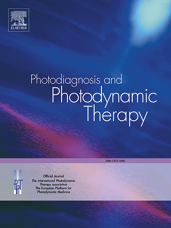 Go to journal home page - Photodiagnosis and Photodynamic Therapy
